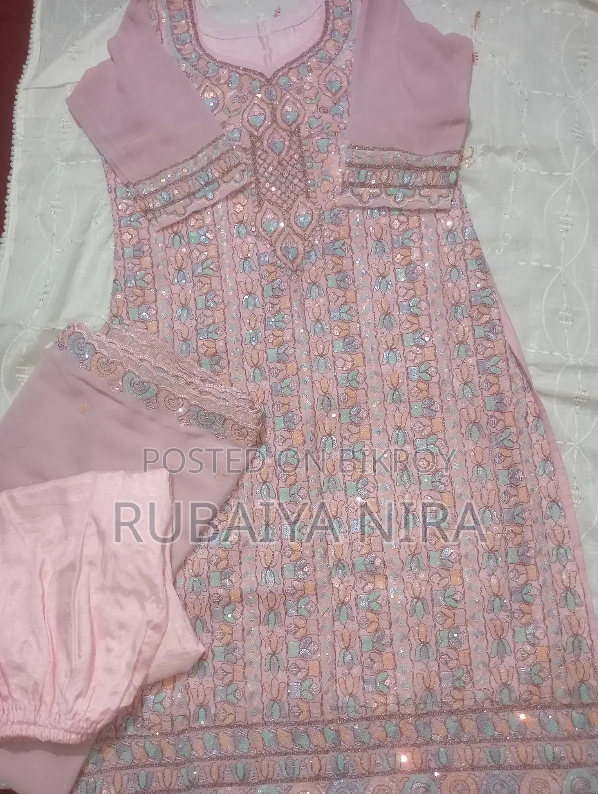 Georgette Three-Piece