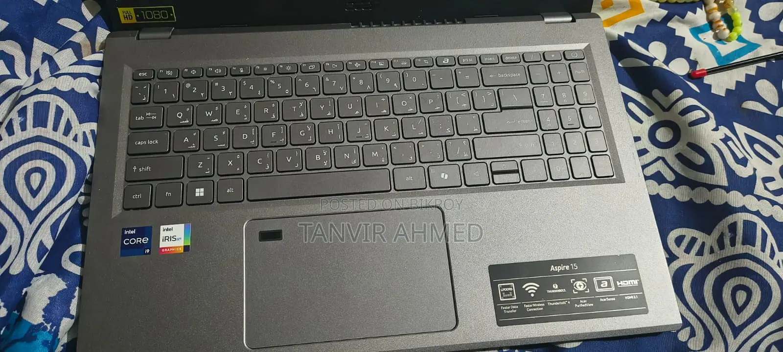 New Laptop Acer Aspire 1551 16GB Intel Core I9 SSD 1T
