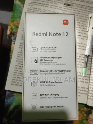 Xiaomi Redmi Note 12 128 GB Gray