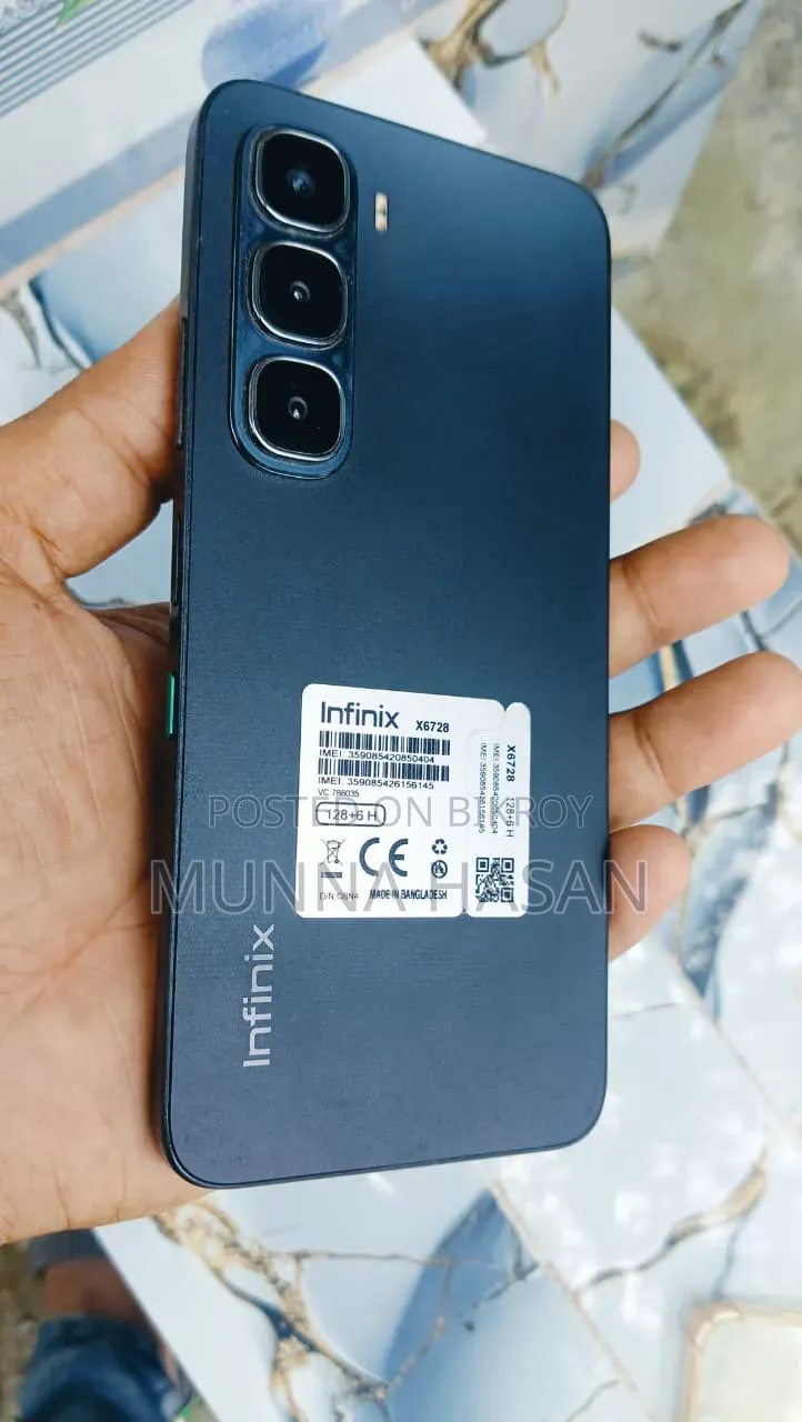 Infinix Hot 60i 128 GB Black
