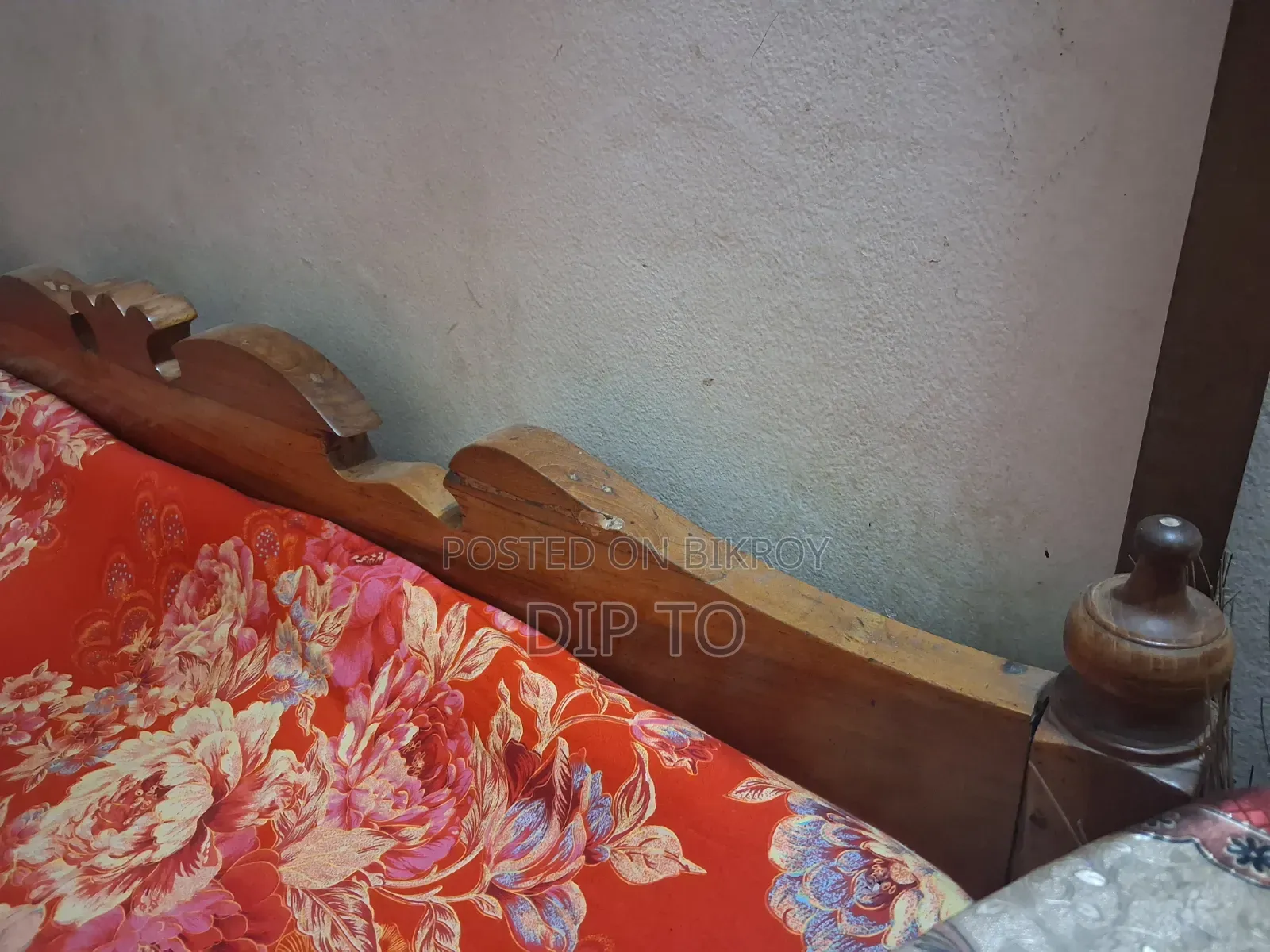 Teak Wood Bed For Sale.