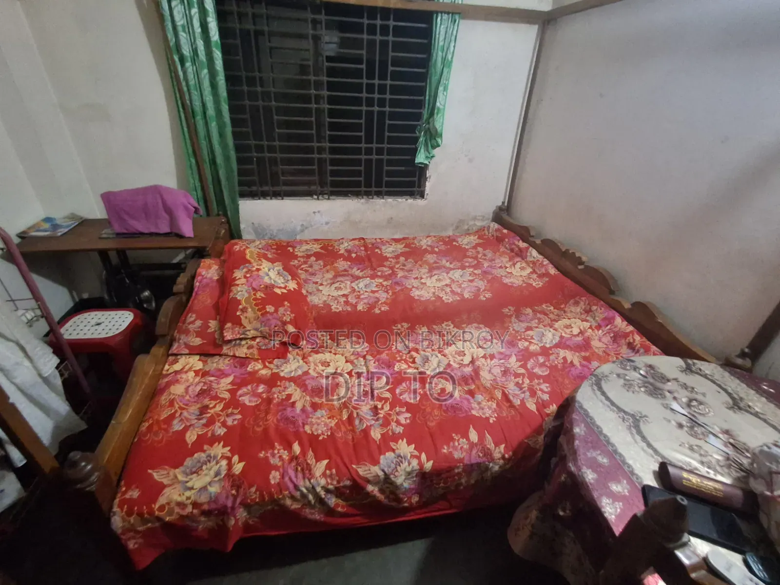 Teak Wood Bed For Sale.