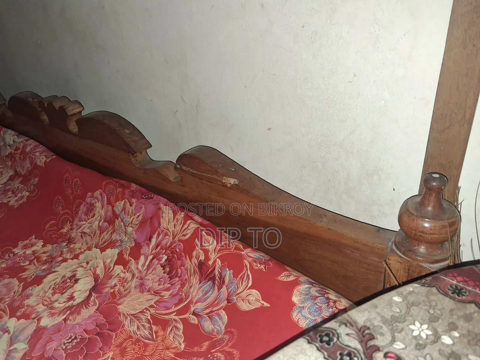 Teak Wood Bed For Sale.