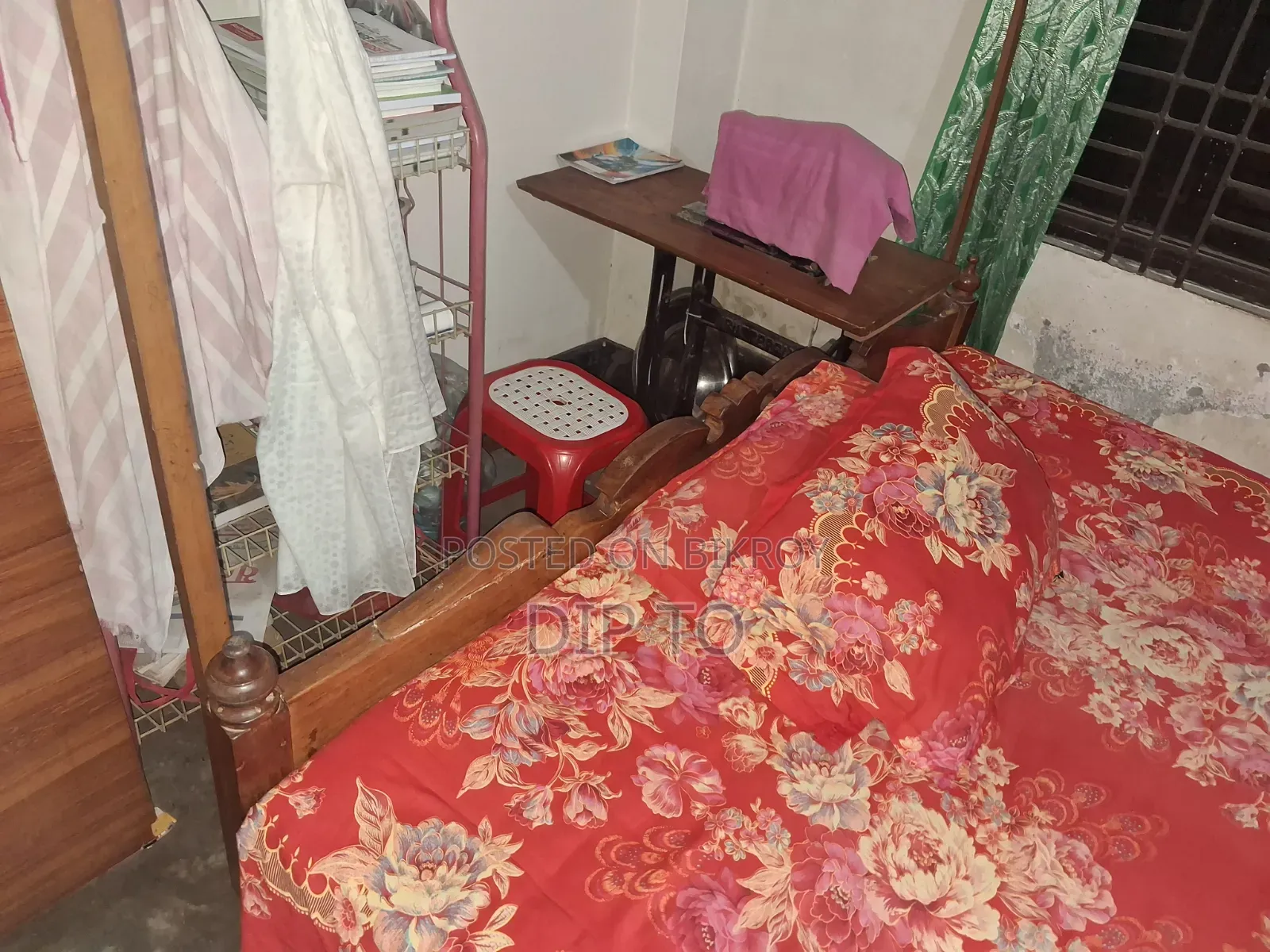 Teak Wood Bed For Sale.
