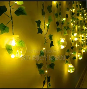 Wish Ball Leaf Curtain Light