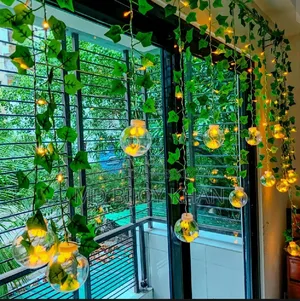 Wish Ball Leaf Curtain Light
