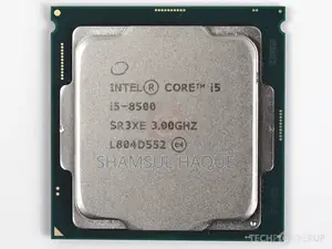 Cpu: Intel Core I5 8500