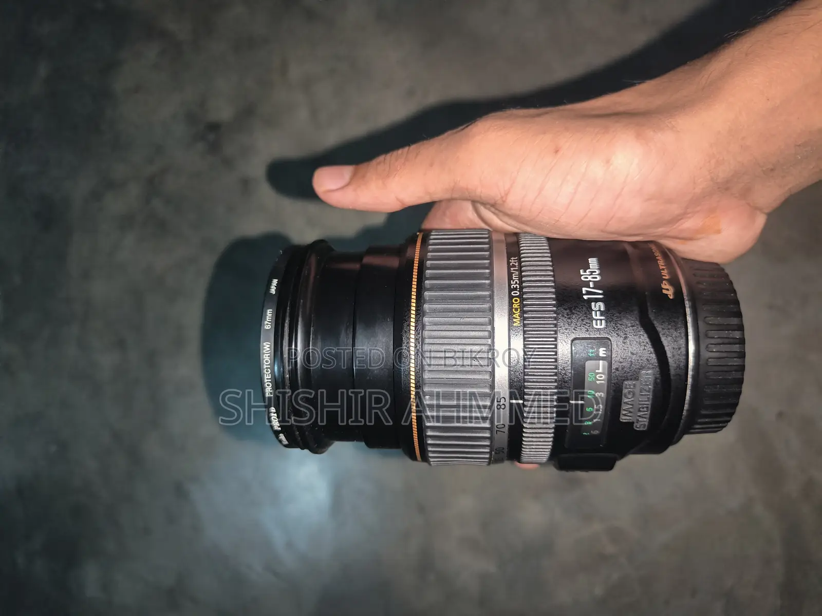 Canon Efs 17-85 Mm Usm Lens.