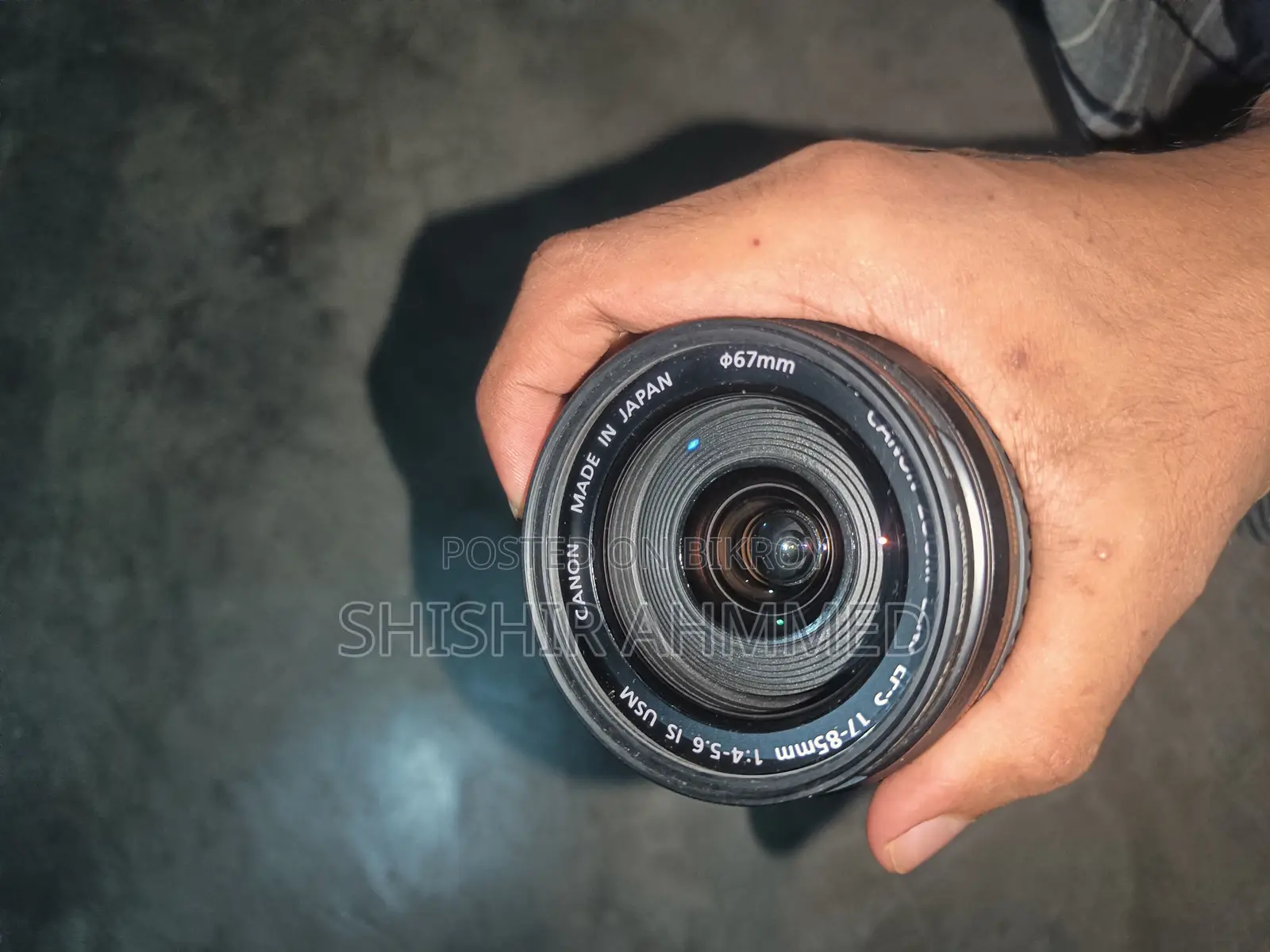 Canon Efs 17-85 Mm Usm Lens.