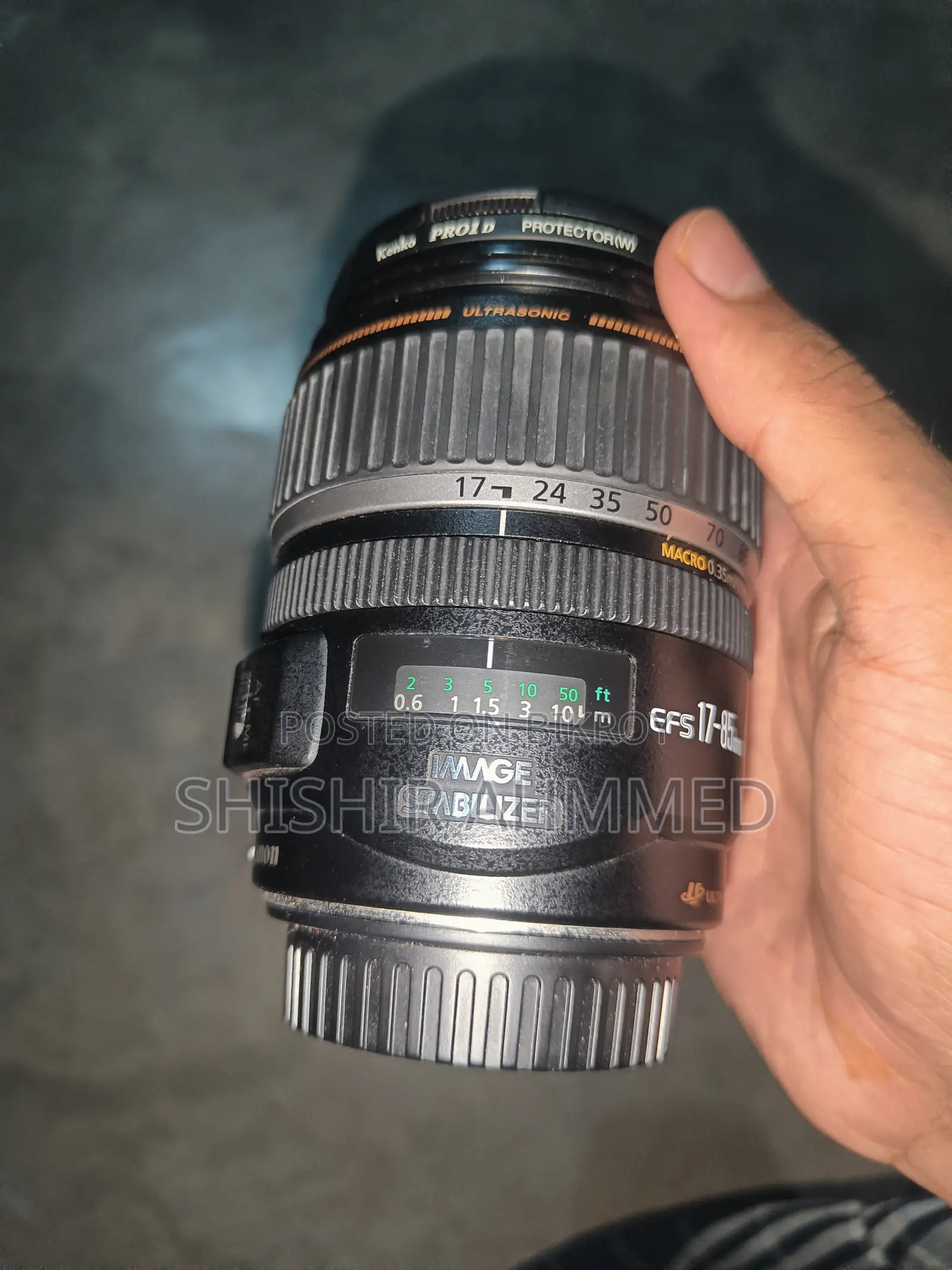 Canon Efs 17-85 Mm Usm Lens.