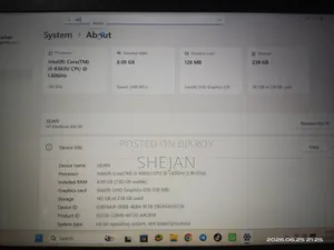 Laptop HP EliteBook 830 G6 8GB Intel Core I5 SSD 256GB