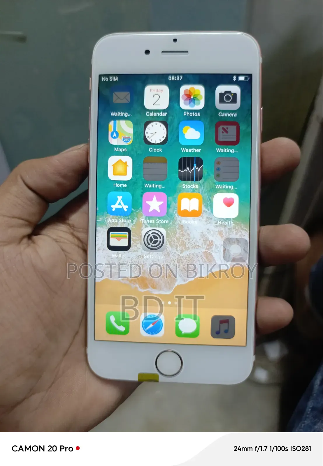 New Apple iPhone 6s 64 GB Rose Gold
