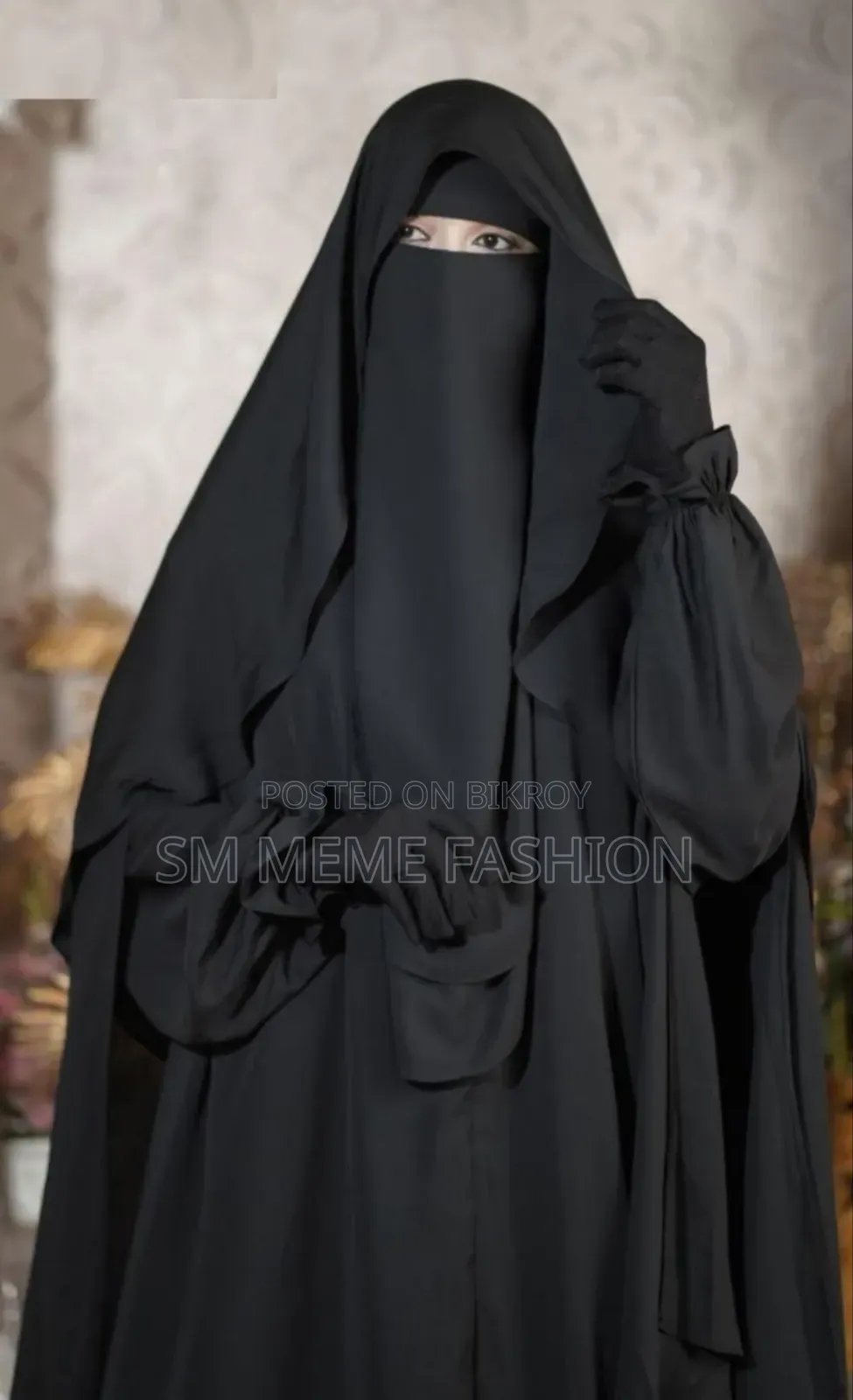 Muslima Burqa Set Dubai Cherry Fabric