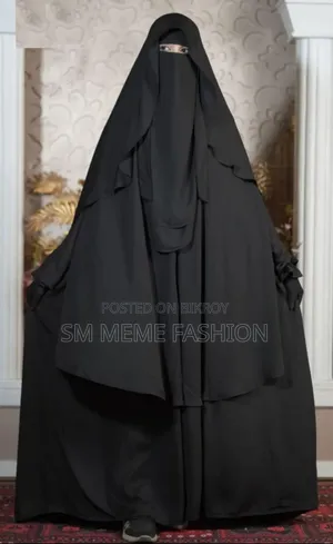 Muslima Burqa Set Dubai Cherry Fabric