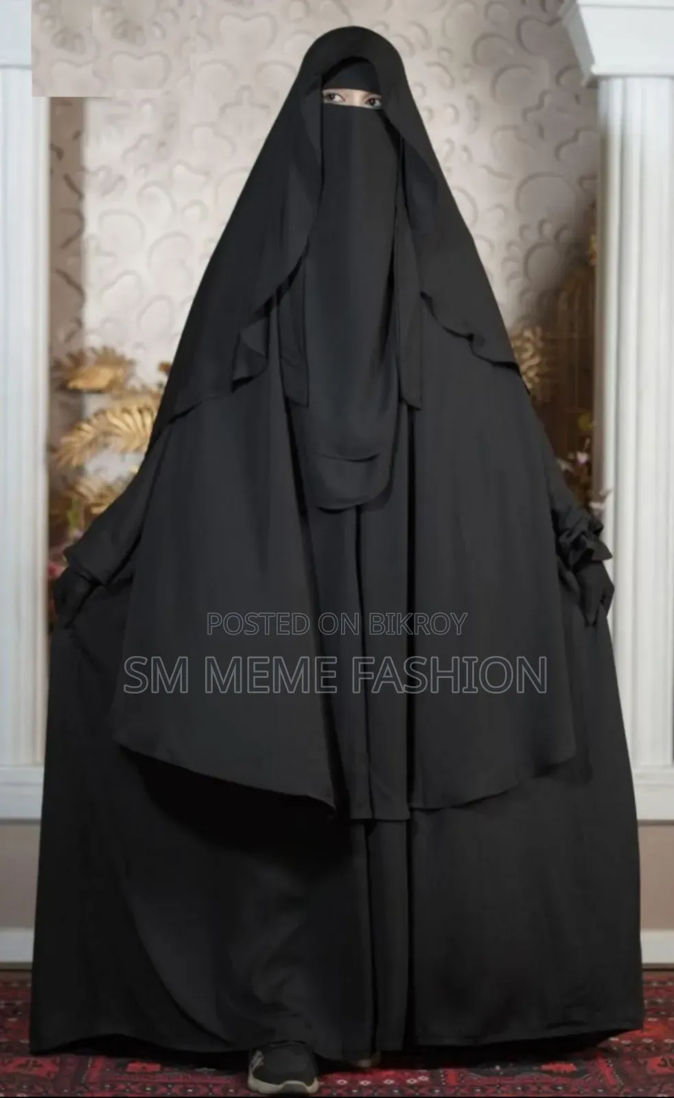 Muslima Burqa Set Dubai Cherry Fabric