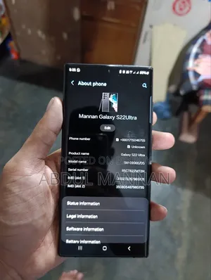 Samsung Galaxy S22 Ultra 256 GB Black