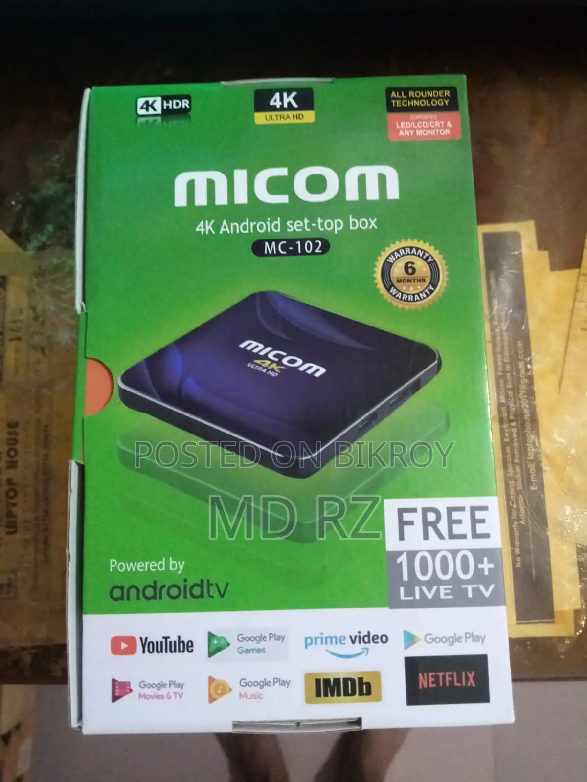 Samsung 32" Basic Led Tv + Android Tv Box