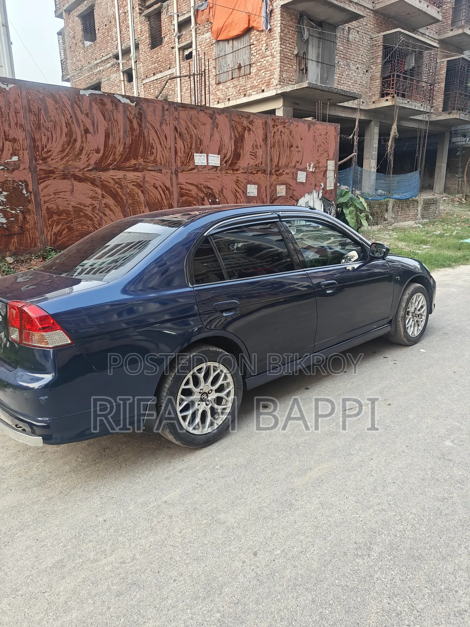 Honda Civic Sedan GX CVT 2004 Blue