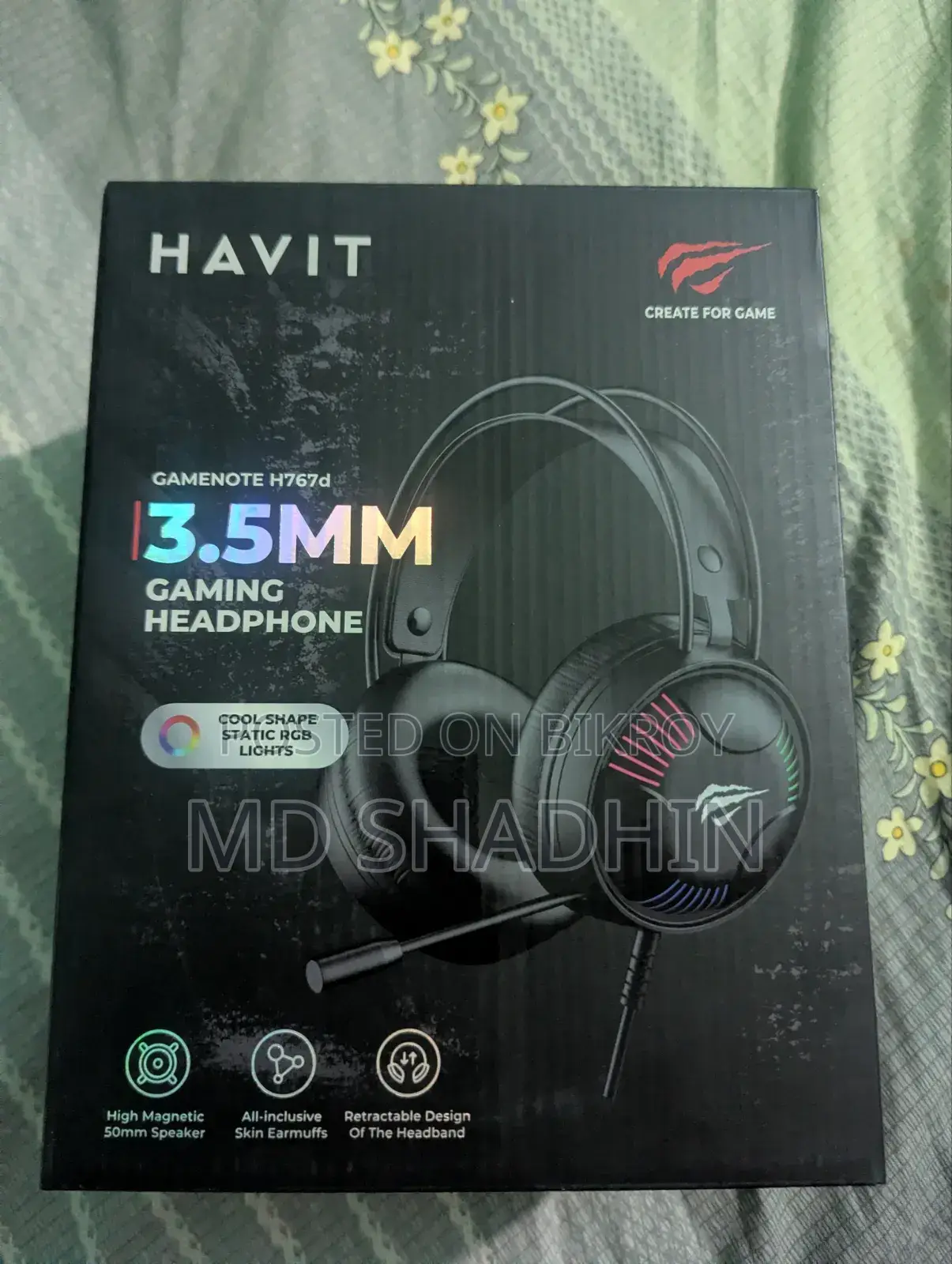 Havit RGB Gaming Headphone (Purchased 15 Days Ago)