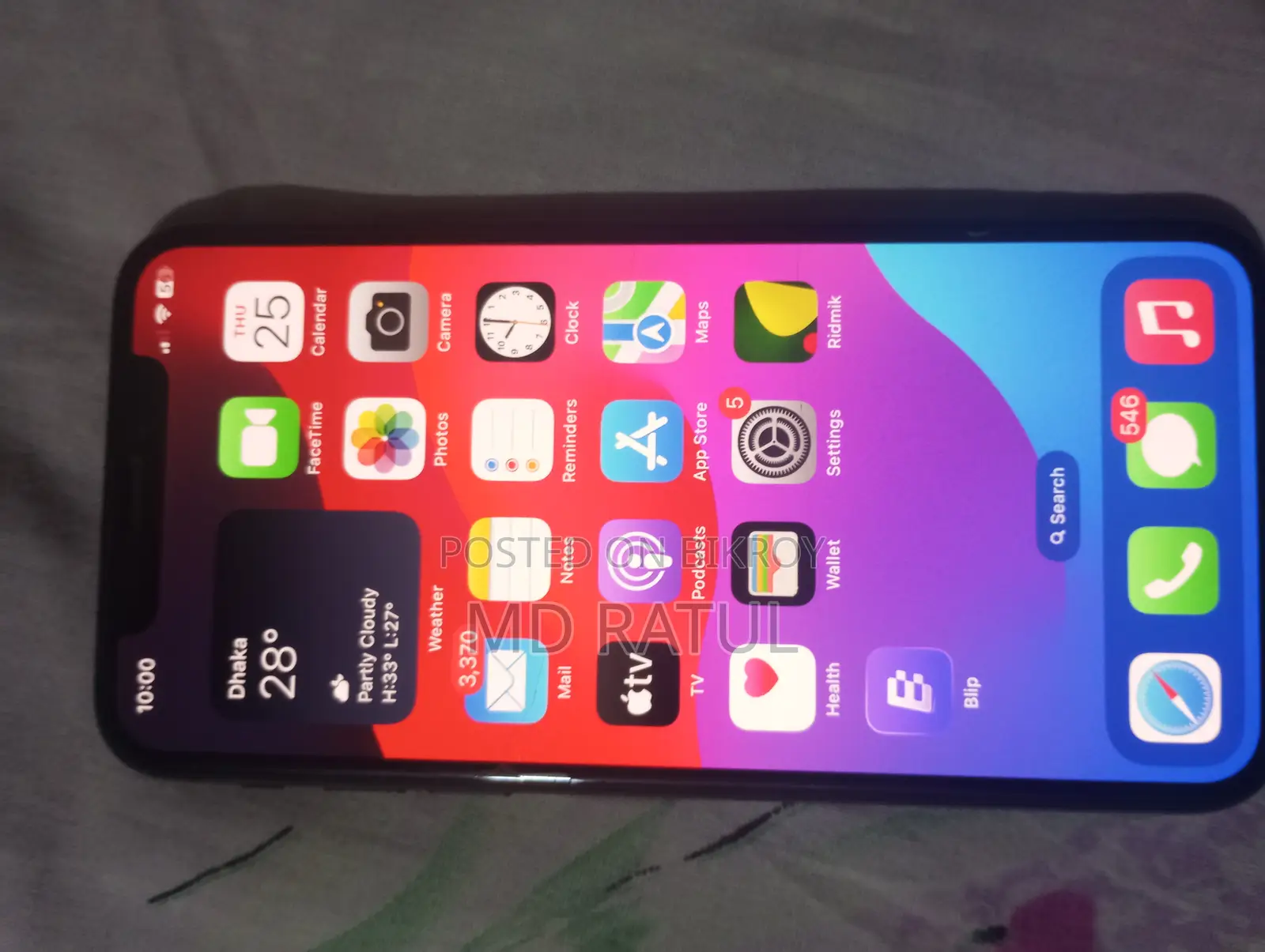 Apple iPhone XS 64 GB Black
