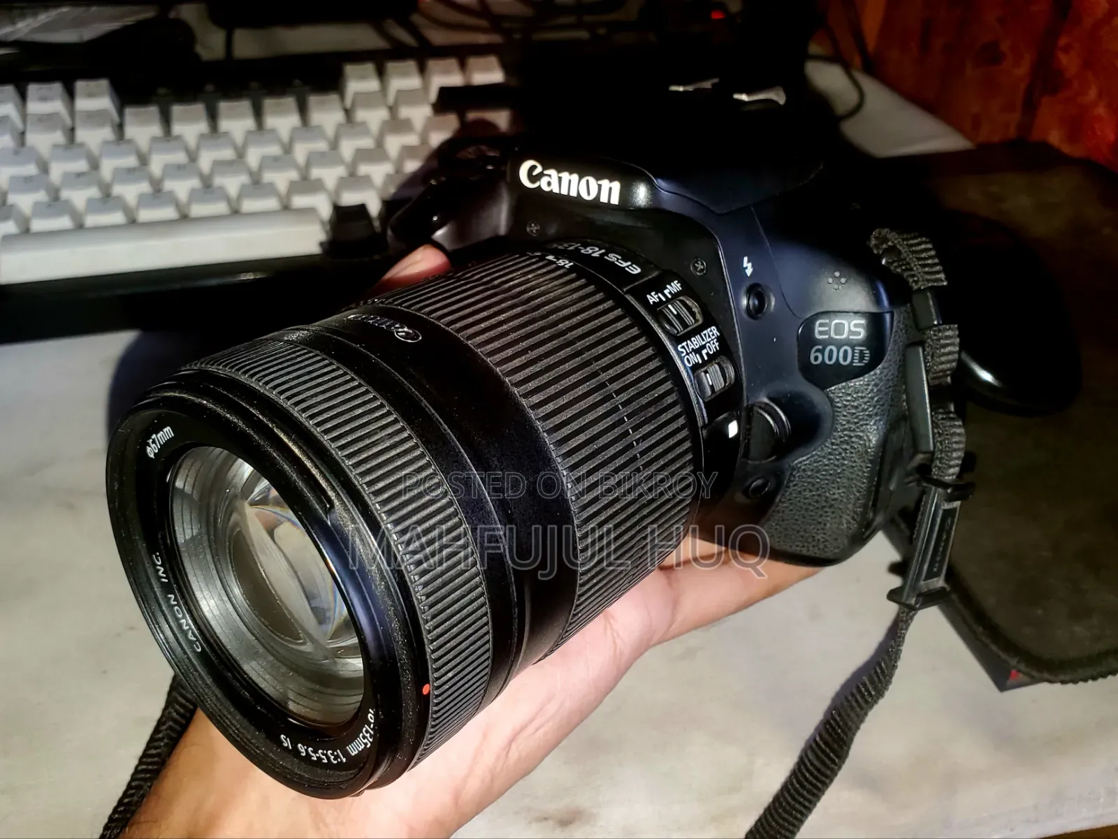 Canon Eos 600d + Canon Ef-S 18-135mm F/3.5-5.6 Is