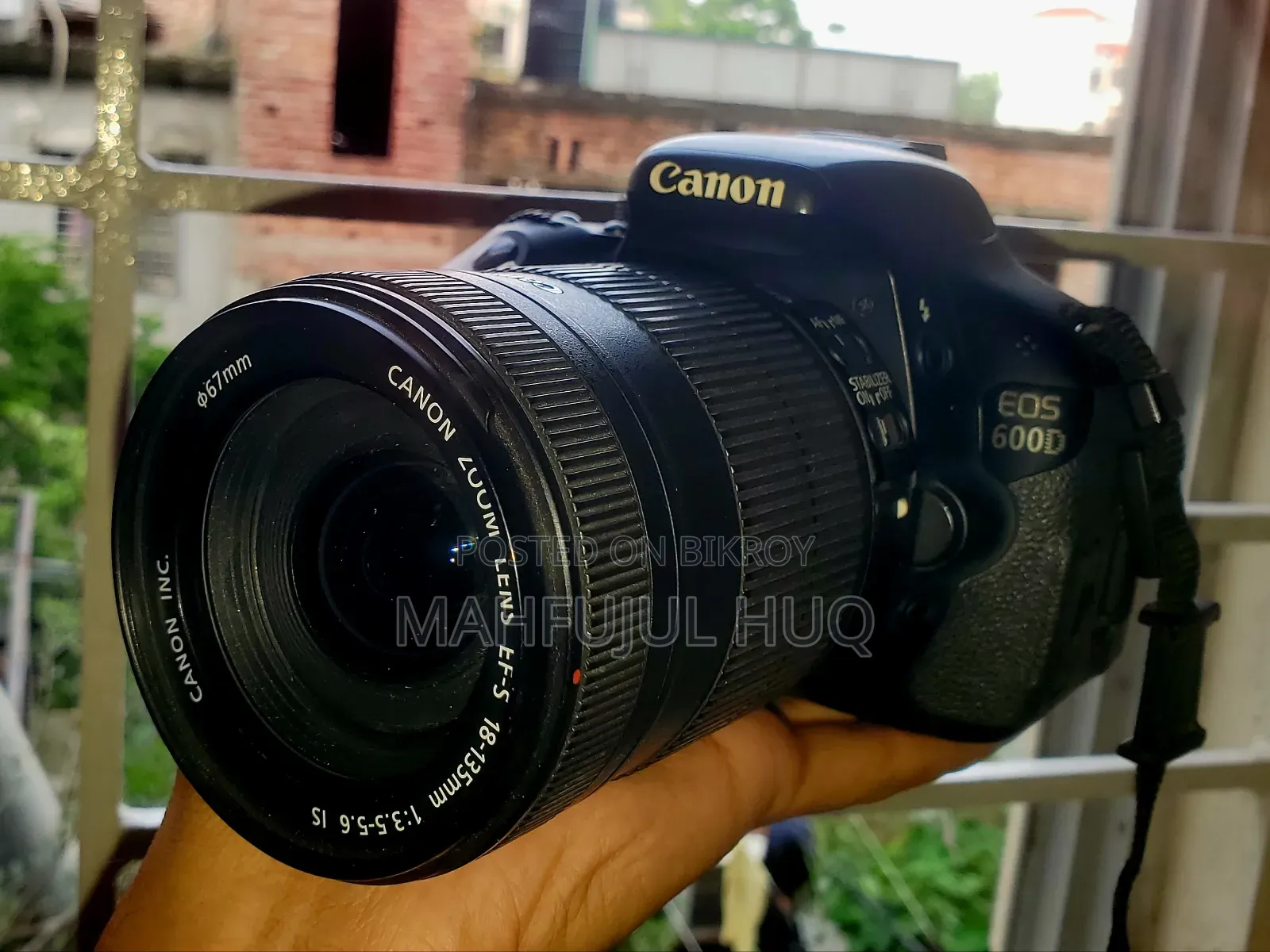 Canon Eos 600d + Canon Ef-S 18-135mm F/3.5-5.6 Is