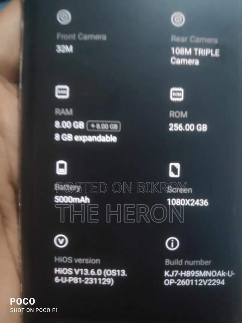 Tecno Spark 20 Pro Plus 256 GB Black