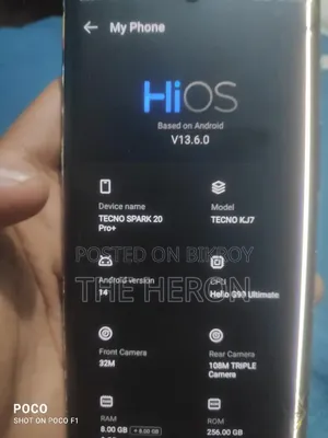 Tecno Spark 20 Pro Plus 256 GB Black