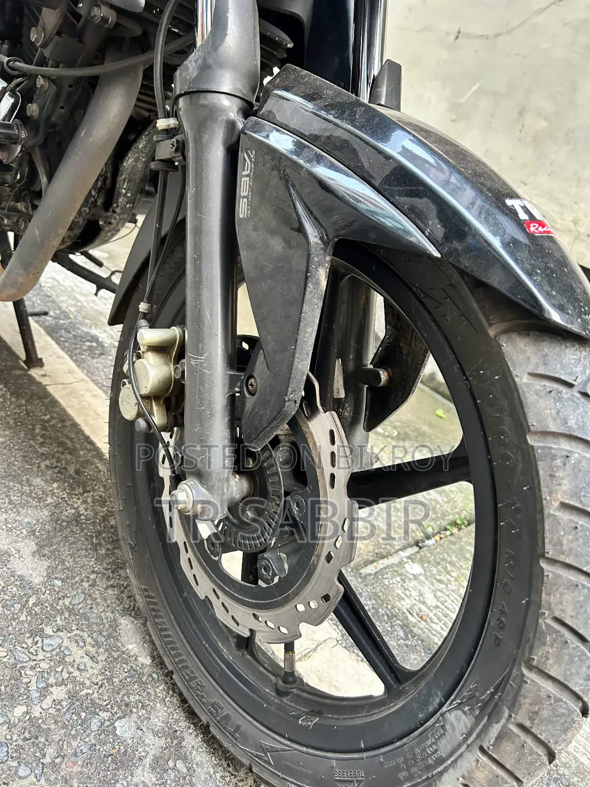 TVS Apache 160 4V 2022 Black