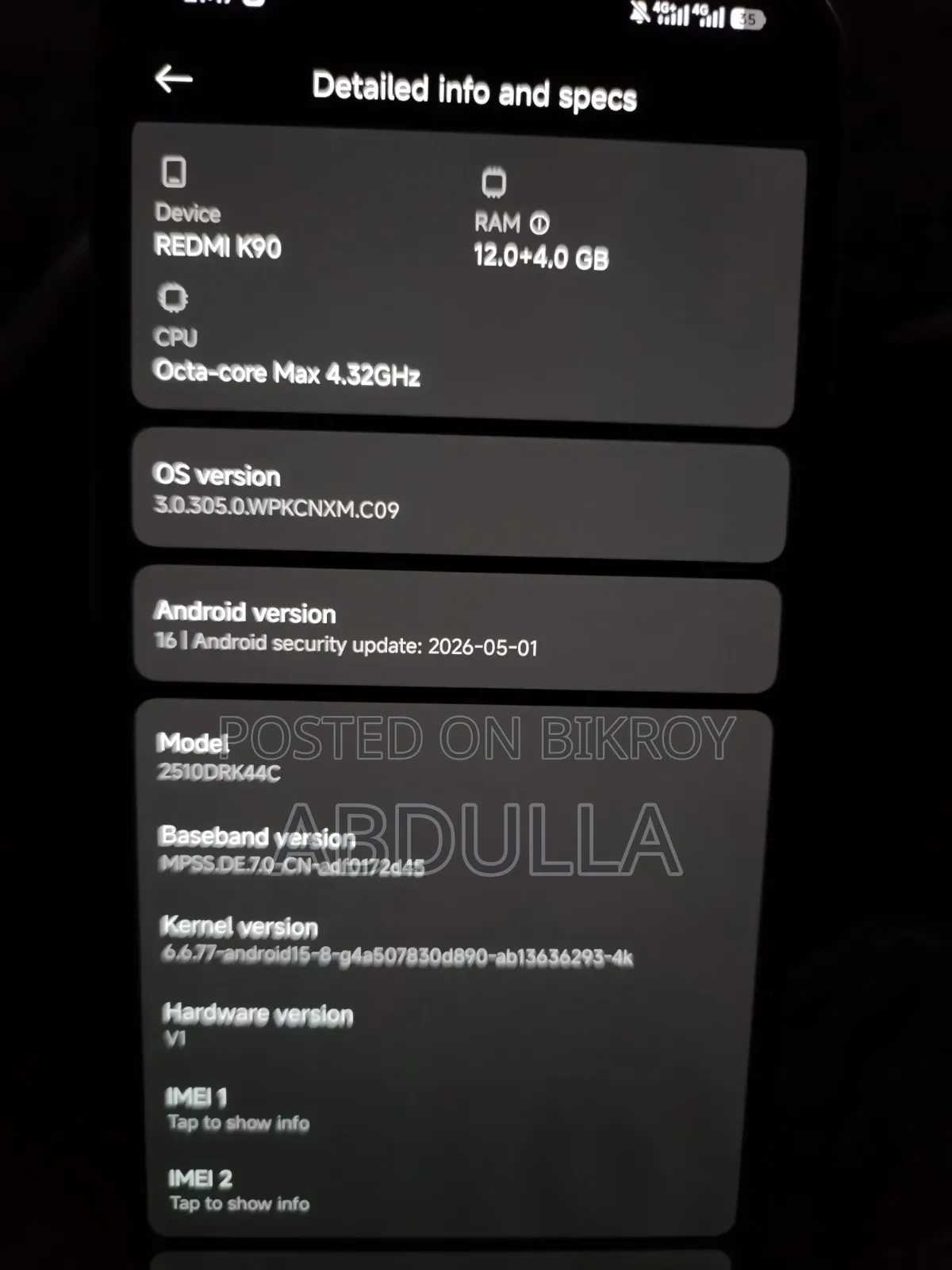 Xiaomi Redmi 256 GB Gray