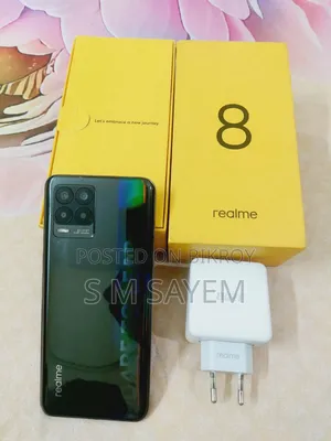 New Realme 8 5G 128 GB Black