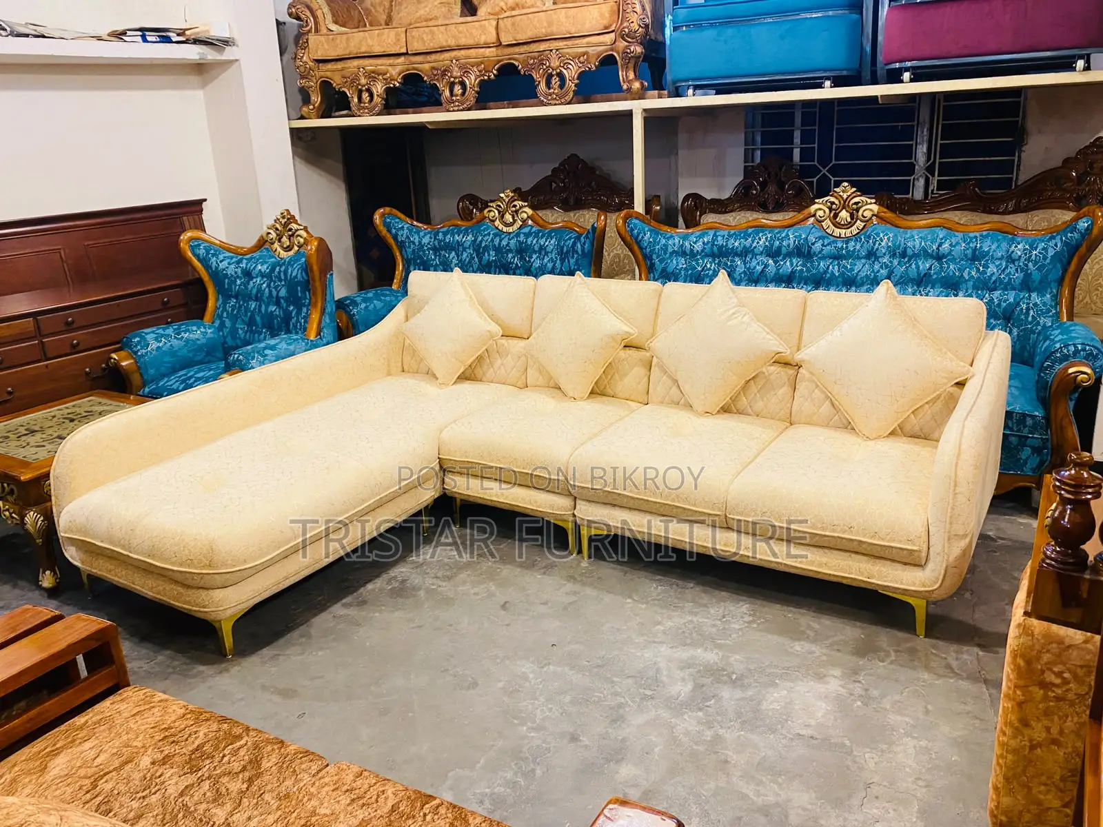 L Type Sofa Set