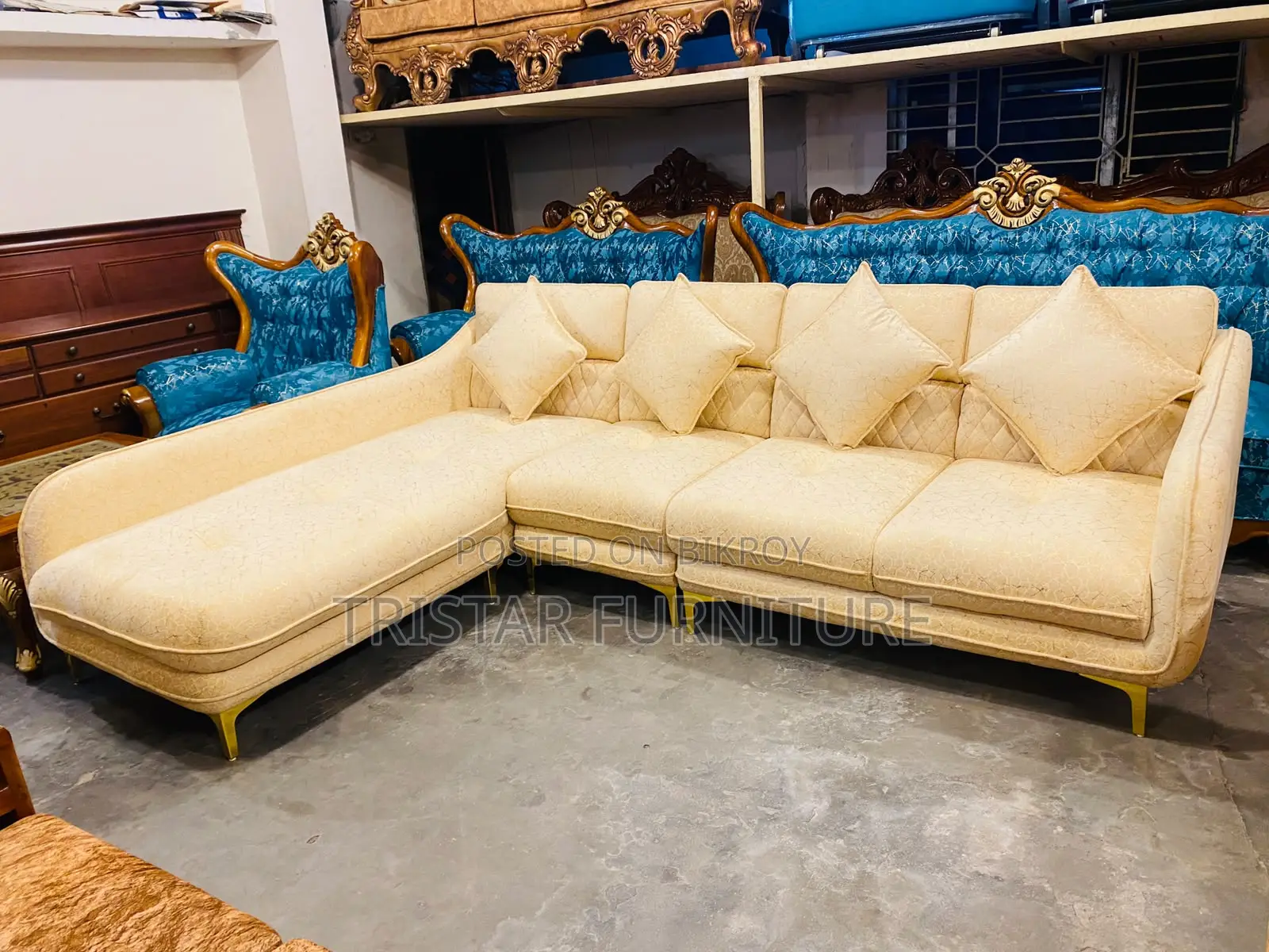 L Type Sofa Set