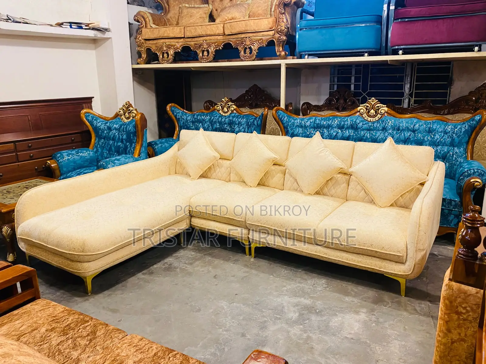 L Type Sofa Set