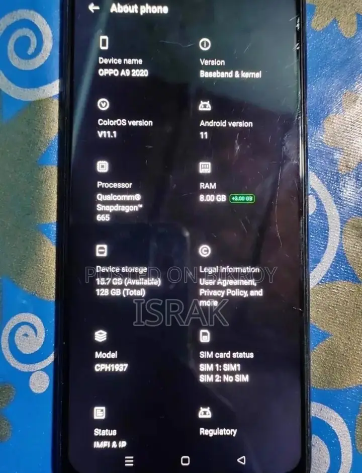 Oppo A9 128 GB Blue