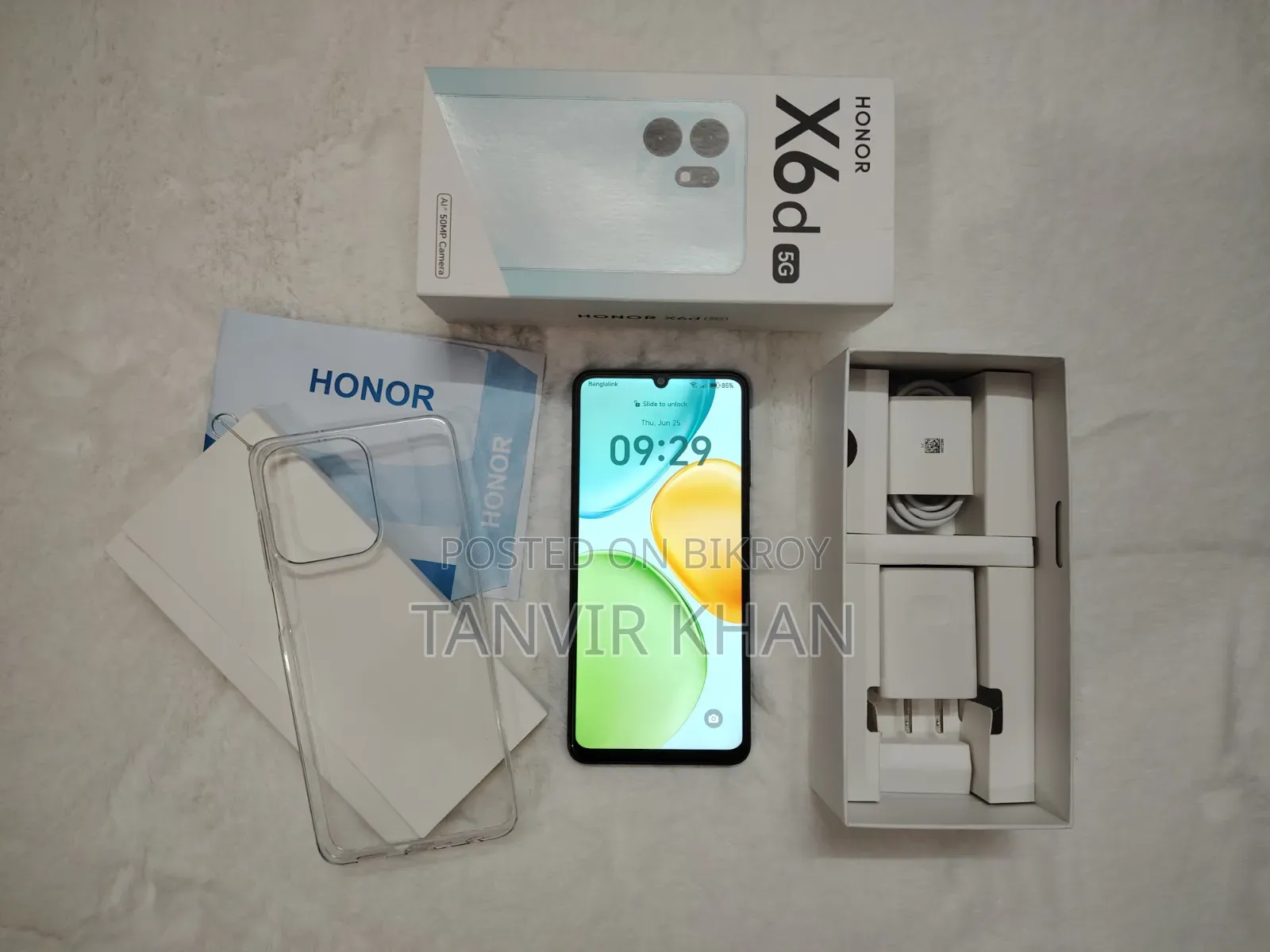 নতুন অনার এক্স৬ ১২৮ জিবি ব্ল্যাক