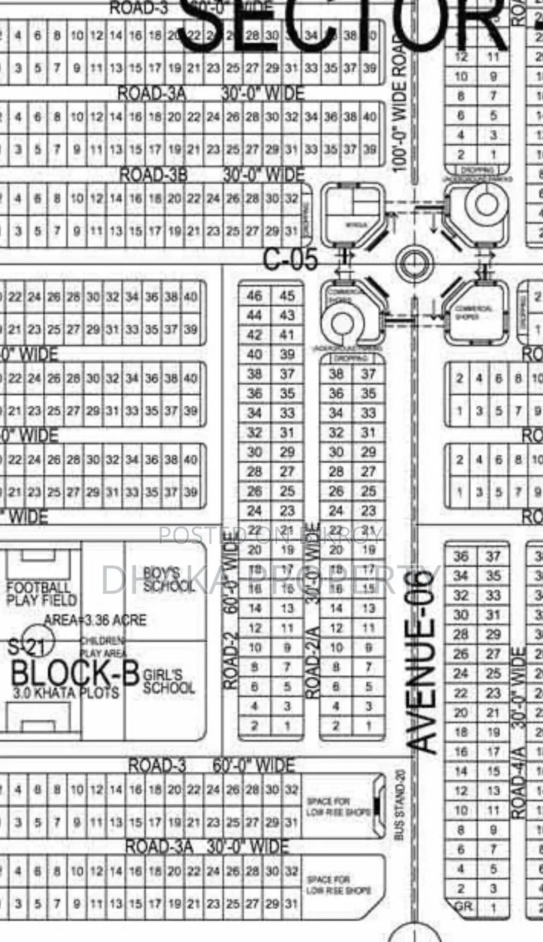 60ft Road, 3 Katha, Metro Station West, Sector-17/B
