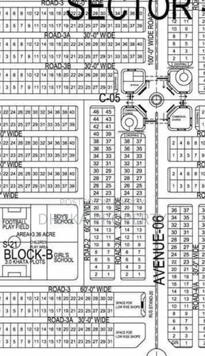 60ft Road, 3 Katha, Metro Station West, Sector-17/B