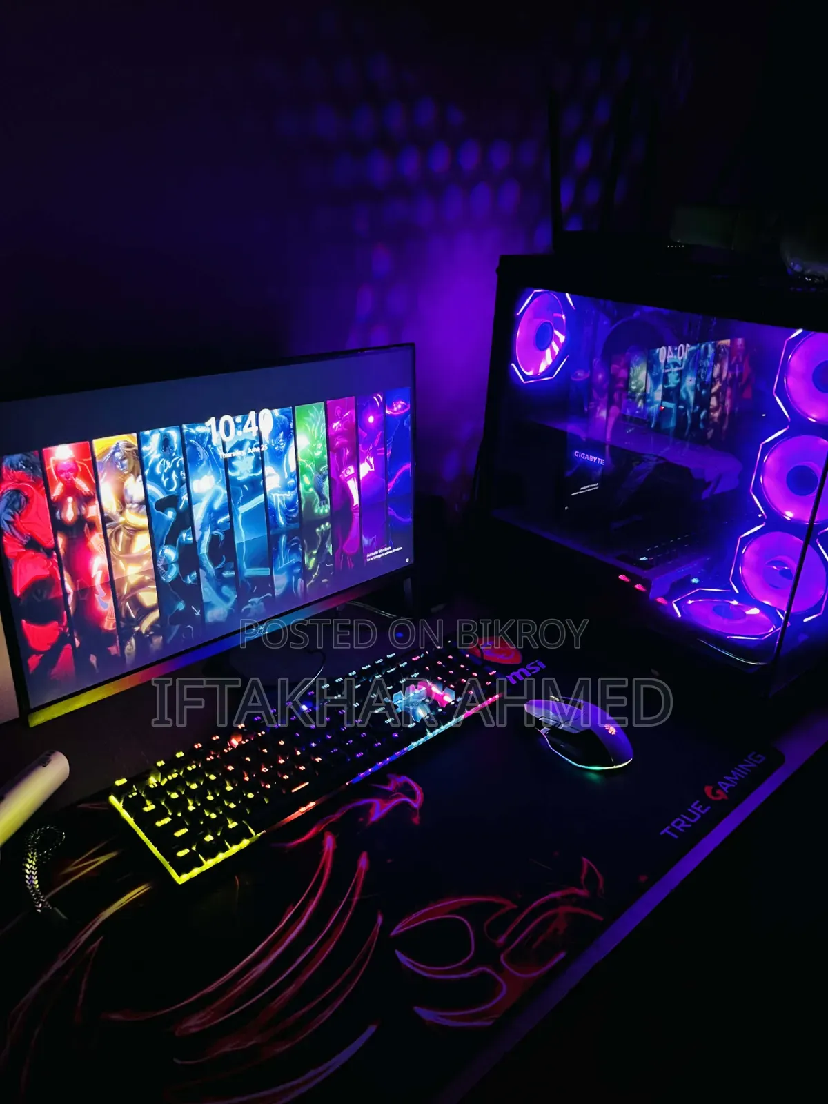 Desktop Computer Gigabyte 16GB AMD Ryzen 5 SSD 250GB