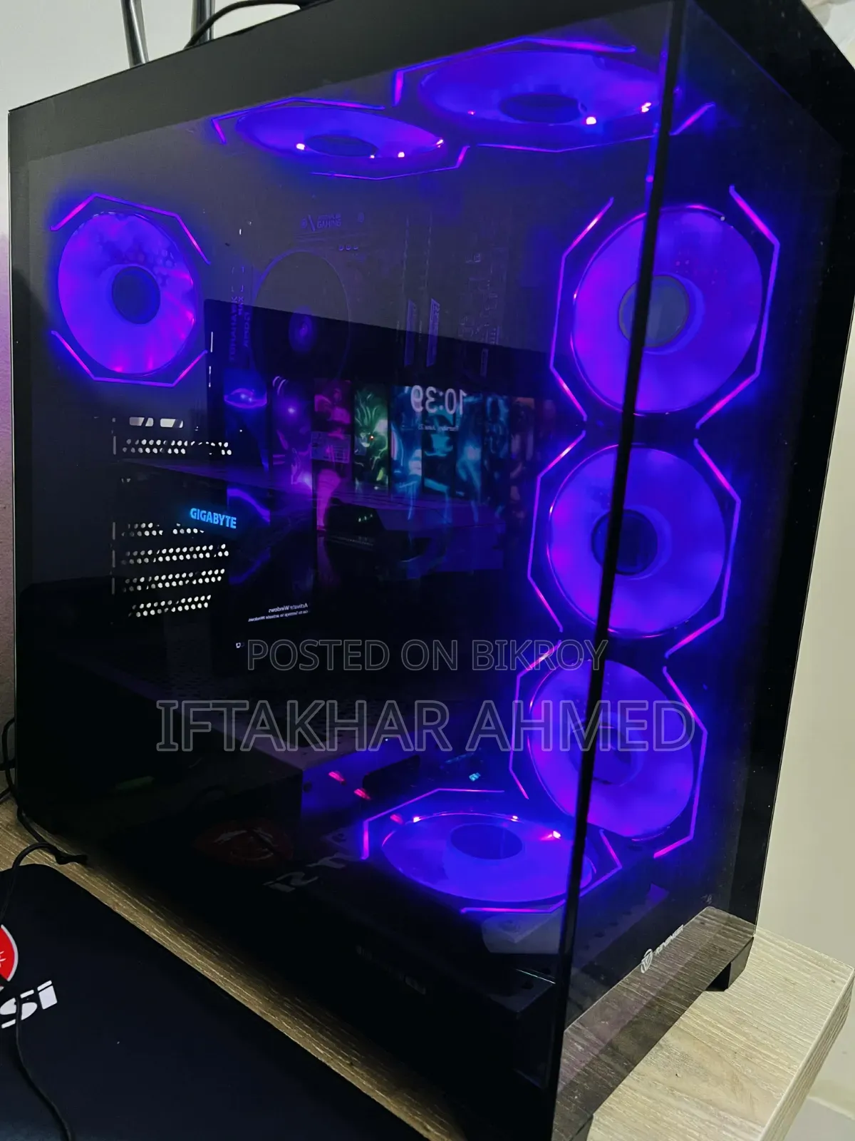 Desktop Computer Gigabyte 16GB AMD Ryzen 5 SSD 250GB