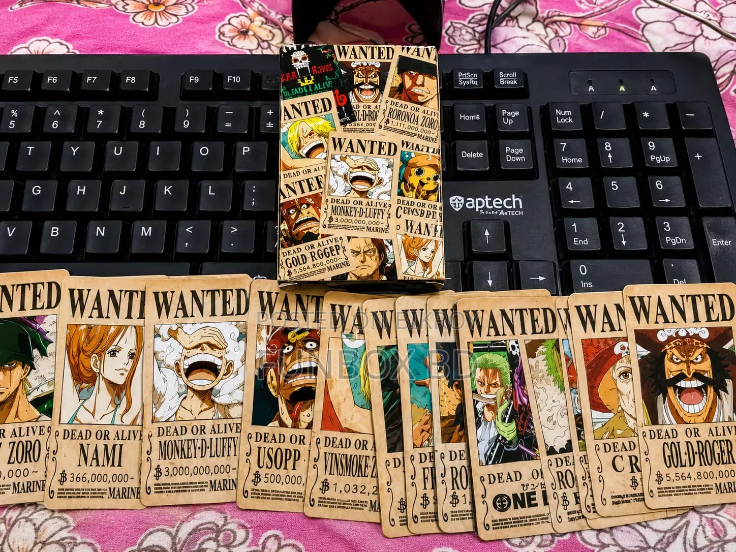 One Piece Anime Lomo Card Box