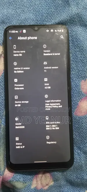 Realme Narzo 50i 64 GB Black