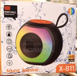 Wireless Bluetooth Speaker X-811 Premium Sound Quality And Deep Bass
