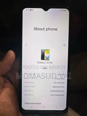 Samsung Galaxy A04s 64 GB Black