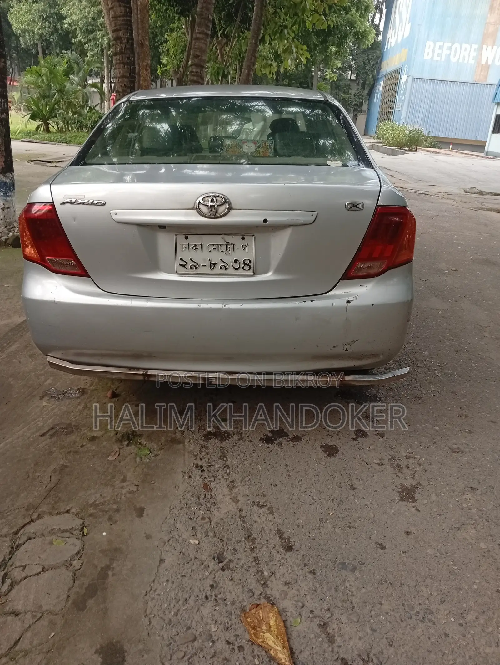 Toyota Axio 1.5 X 2WD 2007 Silver