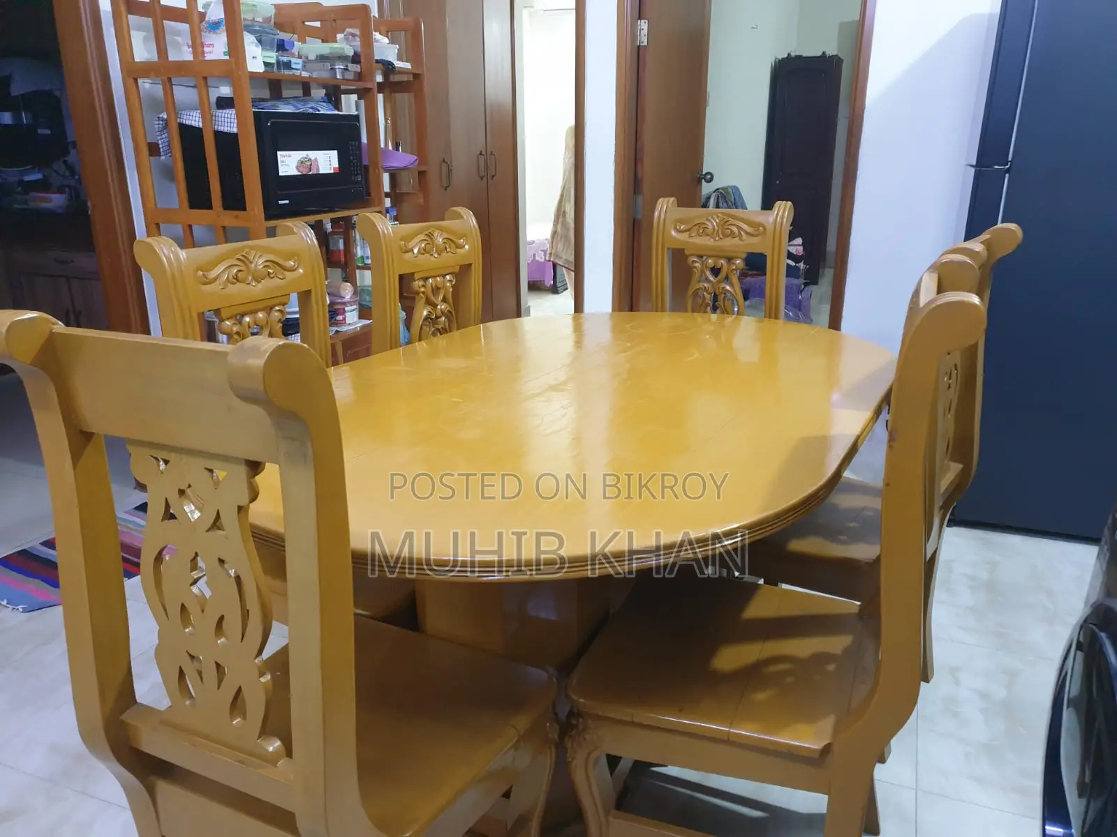 Dining Table and Chair (Pure Teak)