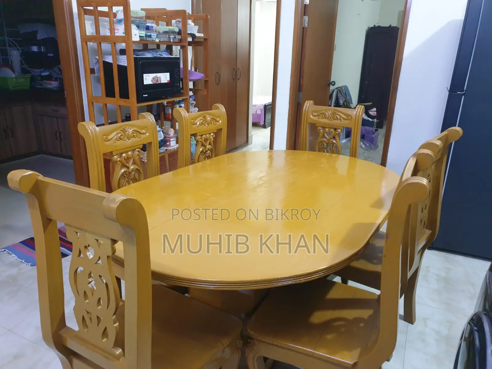 Dining Table and Chair (Pure Teak)