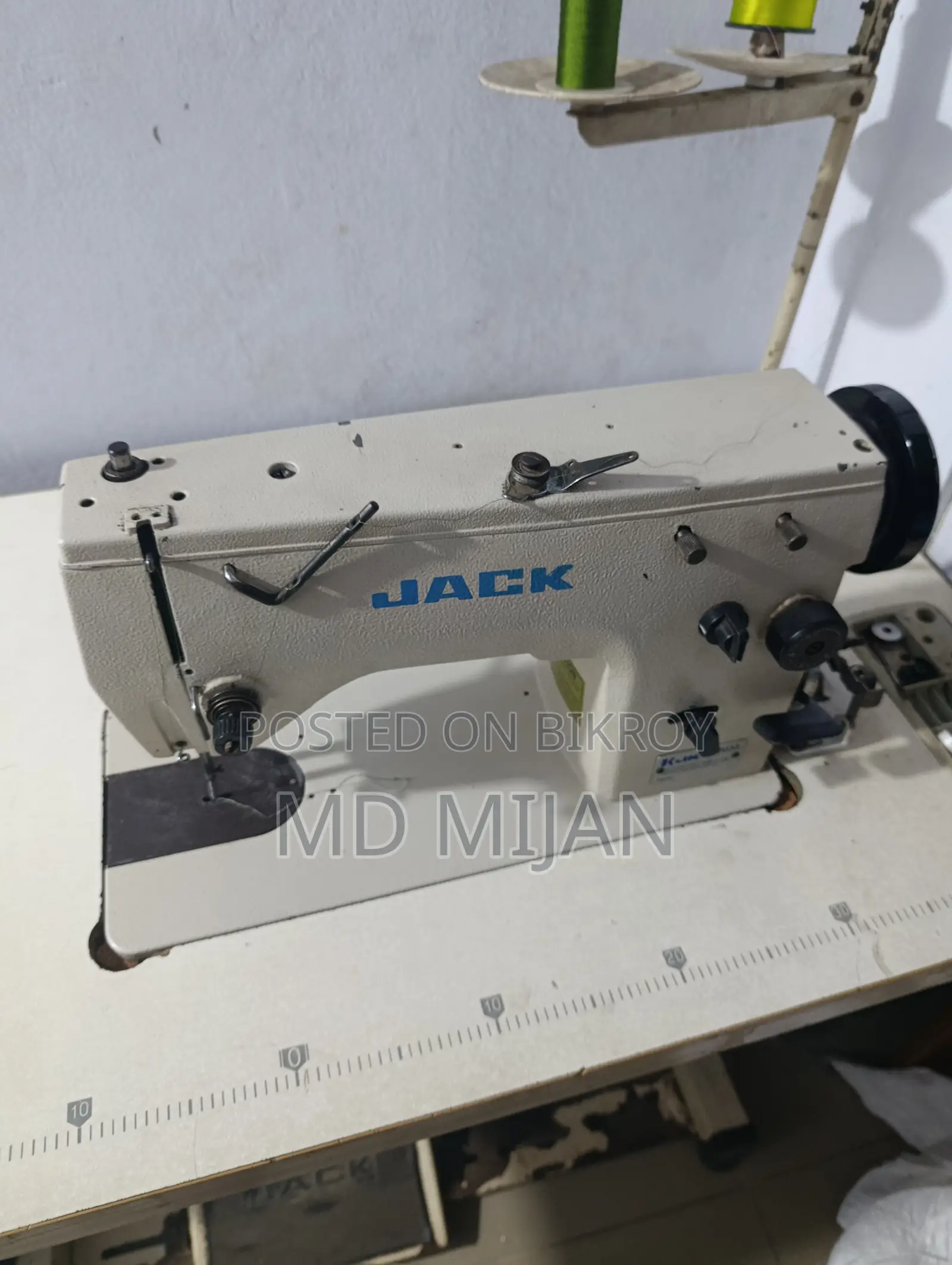 Jack Machine, Manual Embroidery