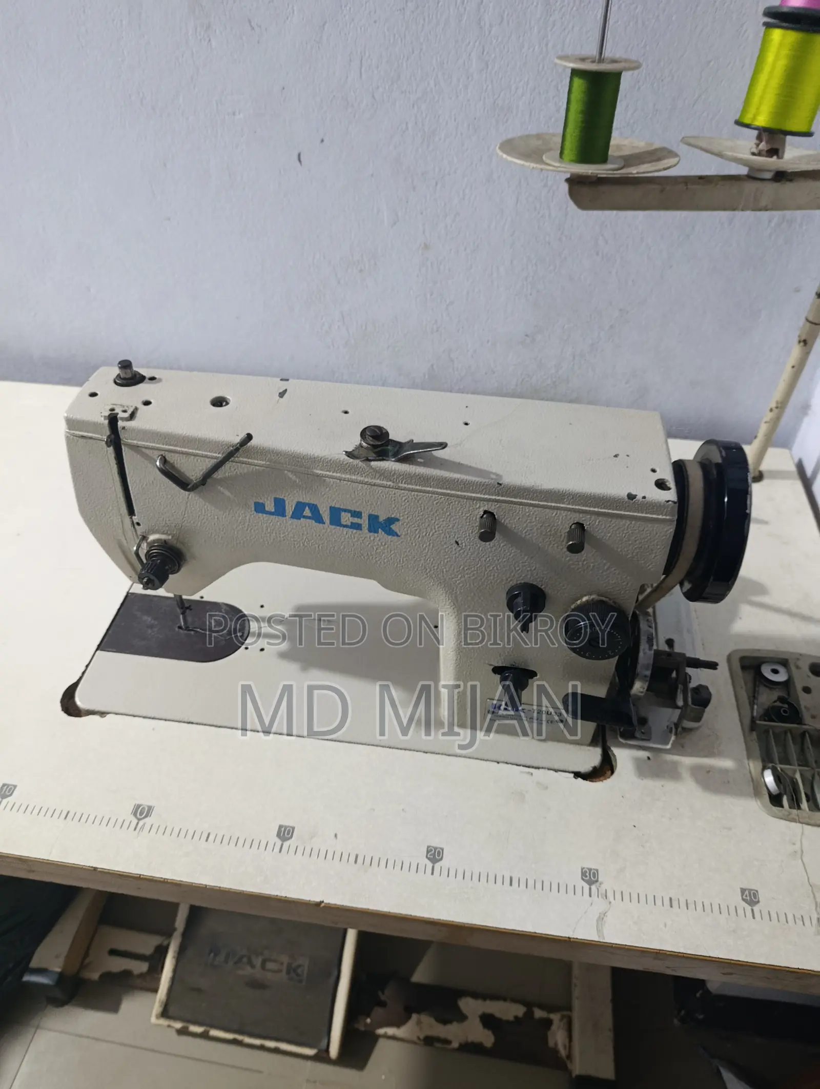 Jack Machine, Manual Embroidery