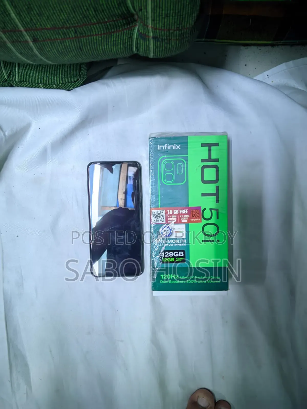 Infinix Hot 50i 128 GB Black